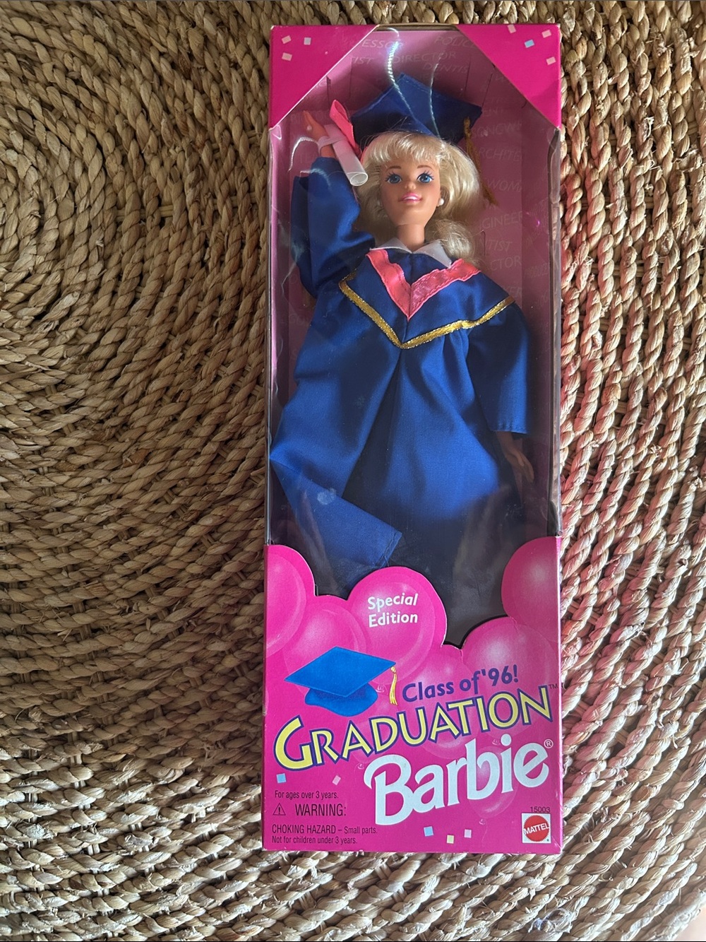 1996 graduation Barbie.